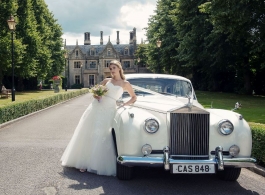 Classic Rolls Royce Silver Cloud for weddings in London